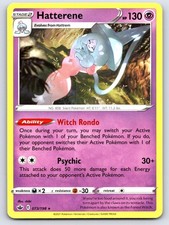 Hatterene 073/198 Chilling Reign Pokemon Lightly Played Holo