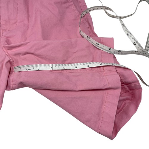 Crown & Ivy kids Girl’s Size 16 Pink Long Bermuda Shorts 29" Waist 8" Inseam - Picture 8 of 9