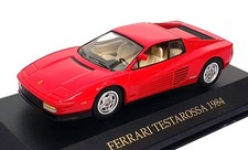Ixo Models 1/43 Scale Diecast FER022 - 1984 Ferrari Testarossa - Red