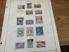 Argentina 1955 - 58 album page