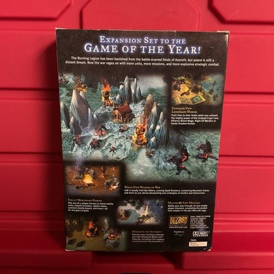Warcraft 3 Frozen Throne Expansion Set PC/Mac-Sealed/CIB 🚀Free