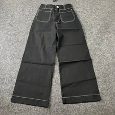 MAEVE By Anthropologie The Colette Crop Wide-Leg Pants Women's Size 27