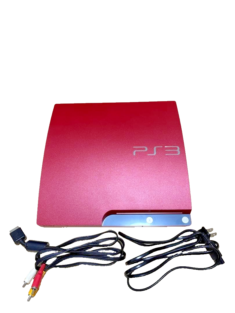 Sony PlayStation 3 PS3 Console 320GB Scarlet Red CECH-3000BSR with