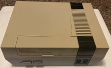 Nintendo NES Console for Parts Or Repair (Tested Works)