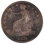 1874 T$1 Trade Dollar PCGS PR61