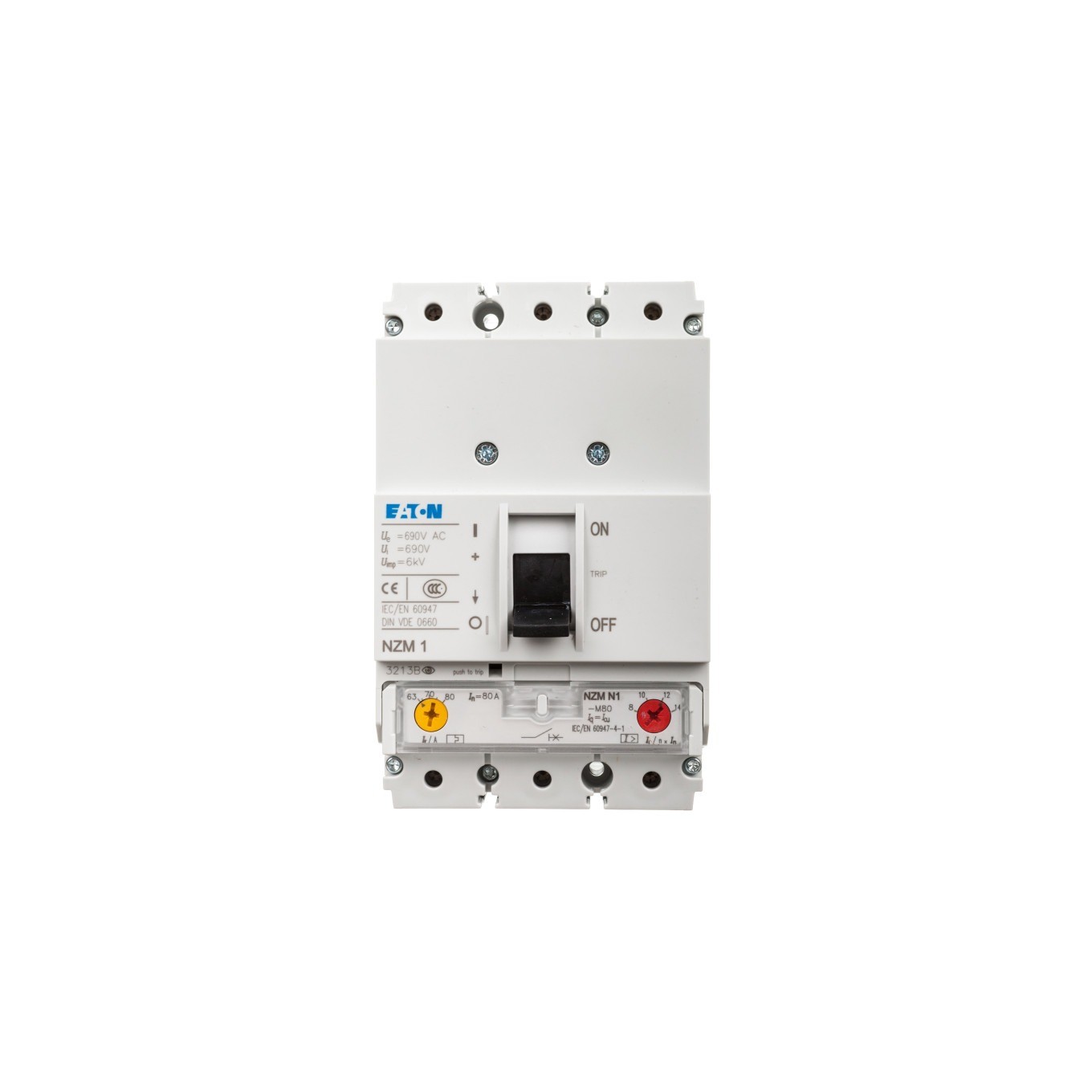 Eaton , Interruttore Differenziale, Interruttore 3 Poli 80A - Immagine 2