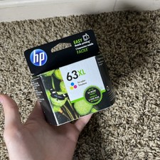 Genuine HP 63XL High Yield Tri Color Ink Cartridge F6U63AN - Dated Sep 2019