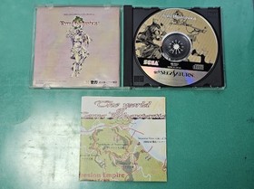 SS Terra Phantastica [With Map] Sega Saturn SEGA SATURN Sega SEGA Tested and