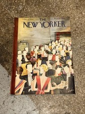 OCTOBER 27 1934 NEW YORKER magazine -CROWD - MOVIE THEATER OCTOBER 27 1934 NEW YORKER magazine -CROWD - MOVIE THEATER