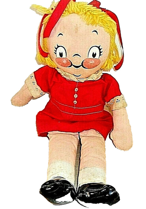 Vintage Campbell Soup Kids Vintage Girl Cloth Doll 