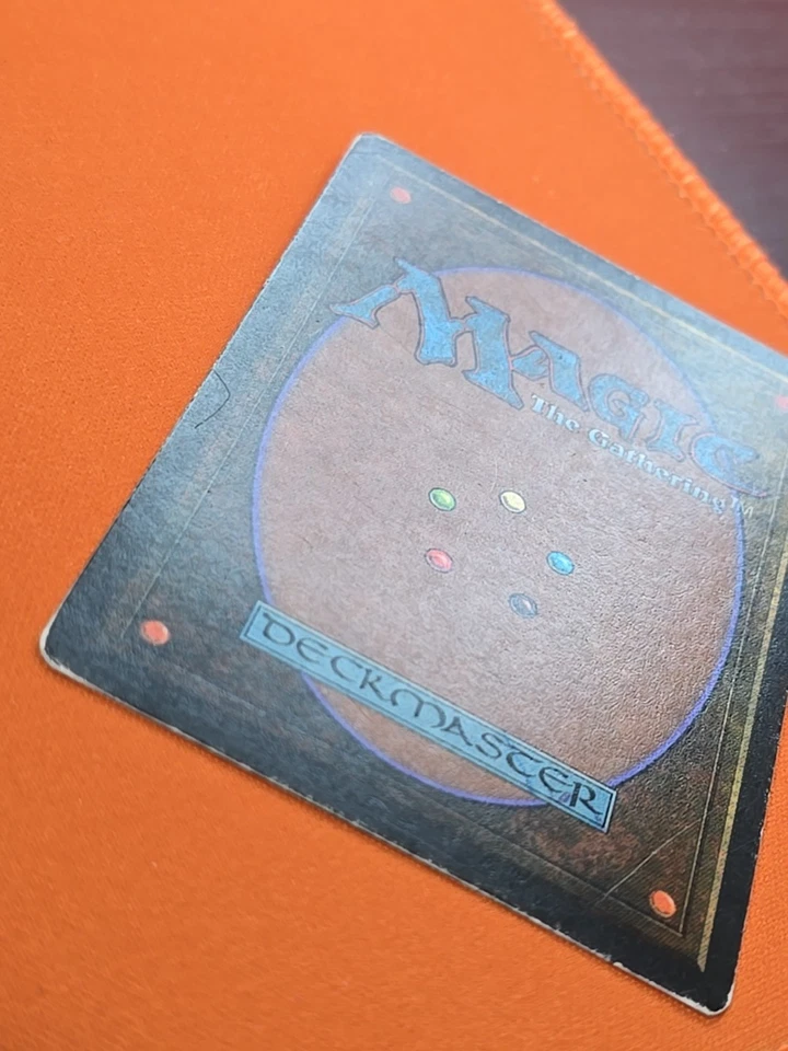 ⚫️⚫️⚫️ 1994 Magic The Gathering DEMONIC TUTOR REVISED 3RD EDITION HEAVY PLAYED  - Image 4 of 4