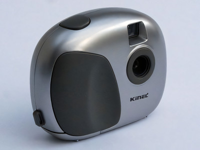Extrem seltene Kinel Digitalkamera 40C300   kompaktes, seifenförmiges Vintage Gadget