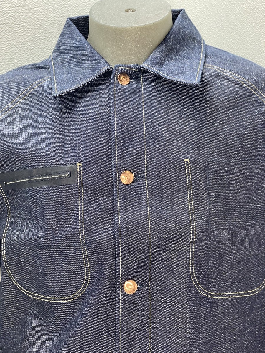 G-Star By Marc Newson Mens Jacket Raw Denim Blue Size M MN