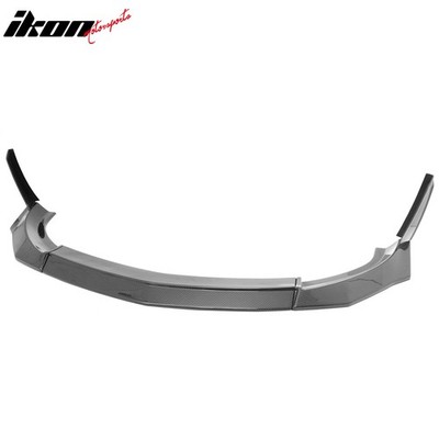 Fits 23-26 Nissan Z VRS Front Bumper Lip Spoiler W/ Winglet Carbon Fiber Print