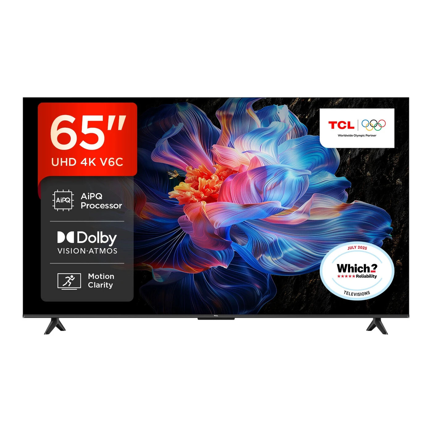 TCL 65" V6C Direct LED 4K HDR Smart Google TV-65V6C Dolby Atmos *BRAND NEW*