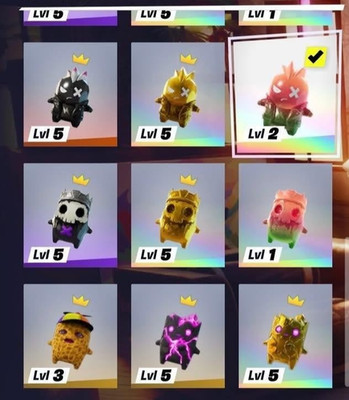 3x Fortnite Sprites / Geister - Alle Geister vorhanden - Auswahl der Geister
