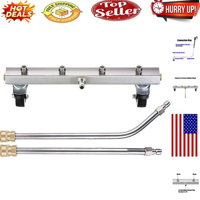 #ad Undercarriage Pressure Washer Cleaner with 45° Angled Wand $44.24