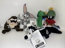 WARNER BROS STUDIO STORE BEAN BAG PLUSH LOT Of 5 Vintage 1997 Looney Tunes NWT
