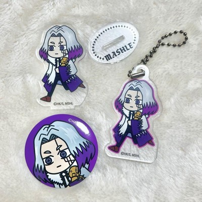 Mushell Abel Walker Acrylic Stand Keychain Button Badge