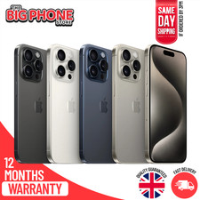 iPhone 15 Pro Max - All Colours / Storage - Apple A3106 - Unlocked - Very Good