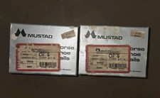 2 100-Box Mustad CH6 Horseshoe Nails For Farriers . NOS