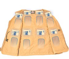 Cooling Vest - 8 pockets to hold Cold Packs MADE IN USA