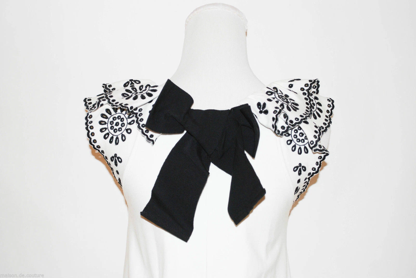 ABITO DONNA ROSSO VALENTINO BIANCO NERO ELEGANTE TAGLIA SMALL