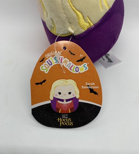 Squishmallows HOCUS POCUS 5" Mary Winifred Sarah Sanderson Sisters Set of 3 NEW! - Picture 7 of 11