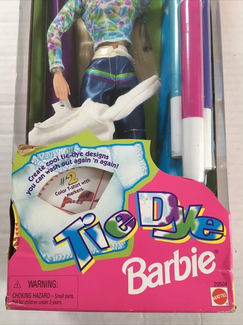 Poupée Barbie Tie Dye 1998 Mattel #20504 - Édition Originale, Bon état, Occasion