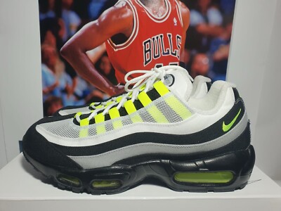 Nike Air Max 95 OG ID By You Neon Grey Black Herren UK 9 EUR 44 (DO7424 900)