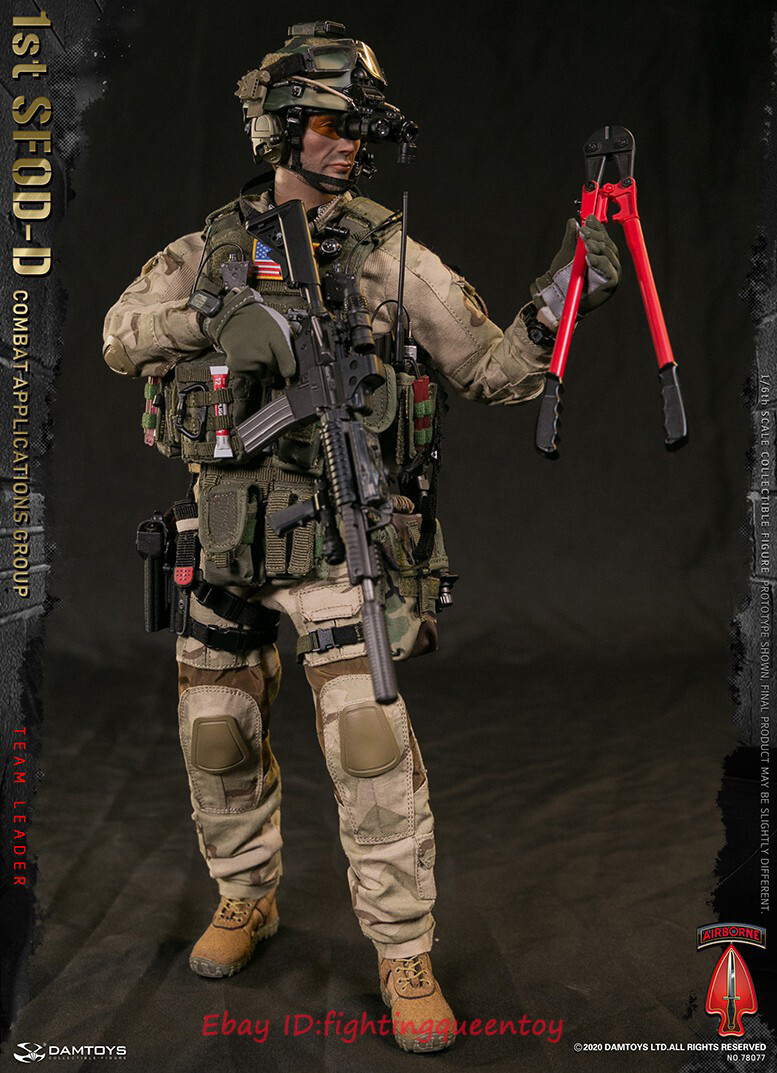 DAMTOYS 78077 1st SFOD-D Combat Applications Group TEAM 1/6 Figure