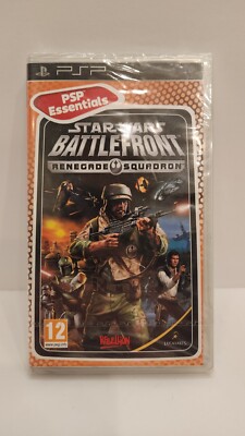 SEALED Star Wars Battlefront Renegade Squadron NEW PAL PSP Essentials