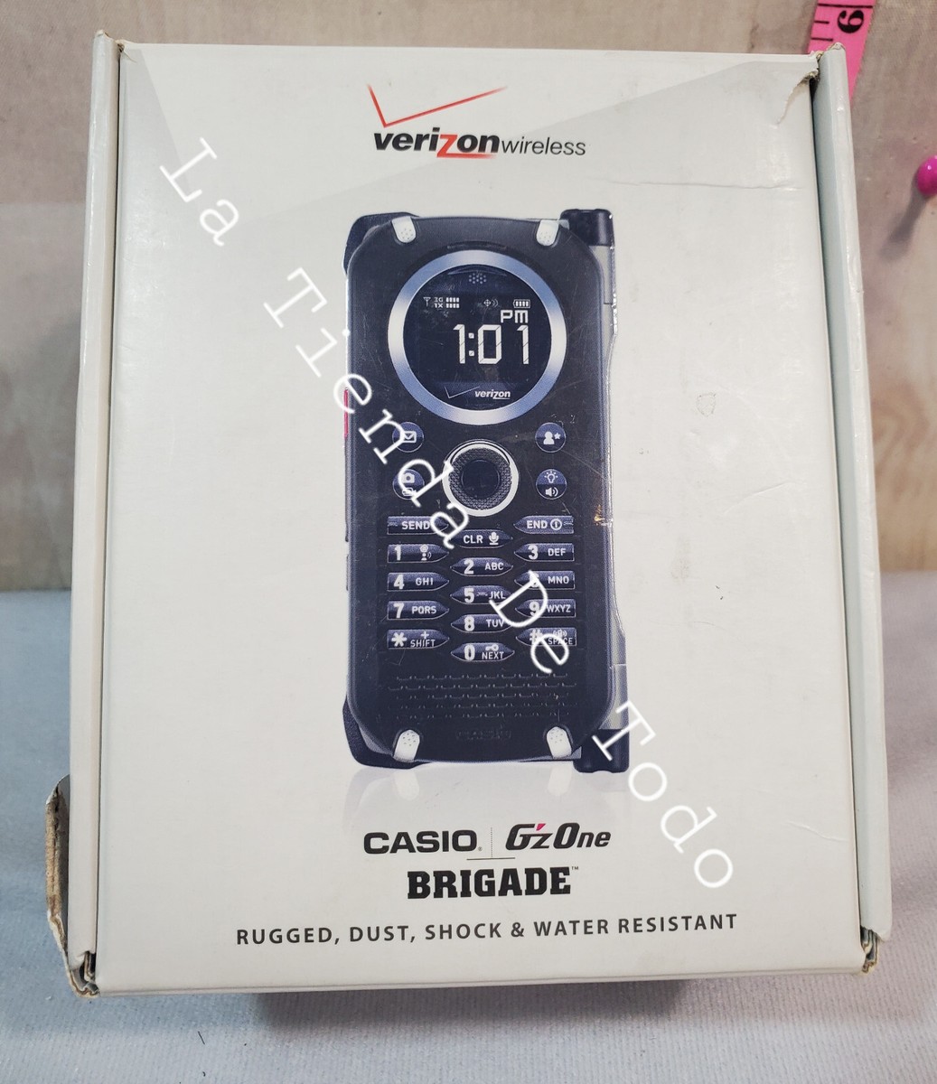 Old Casio Phone CASIO GZONE BRIGADE RUGGED FLIP KEYBOARDCELLPHONE