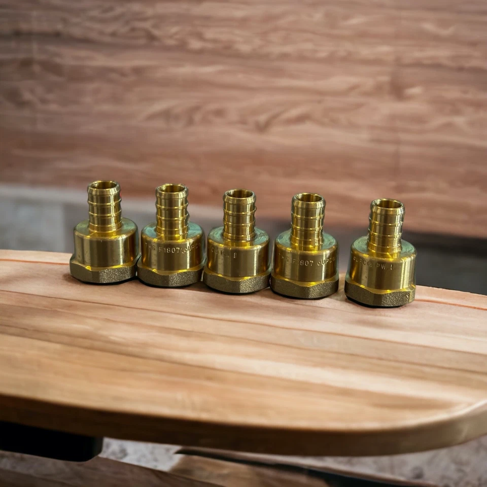 PEX Female Adapter 1/2'' 5-Pack - Secure & Leak-Proof Plumbing Connectors - Image 2 of 3