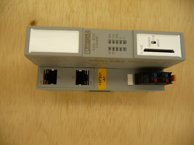 phoenix contact 2700988 AXC 1050 controller axiocontrol IEC 61131-3 hw/fw 03/210