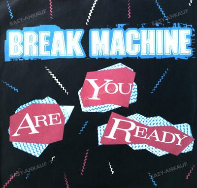 Break Machine - Are You Ready 7in 1984 (VG+/VG+) '