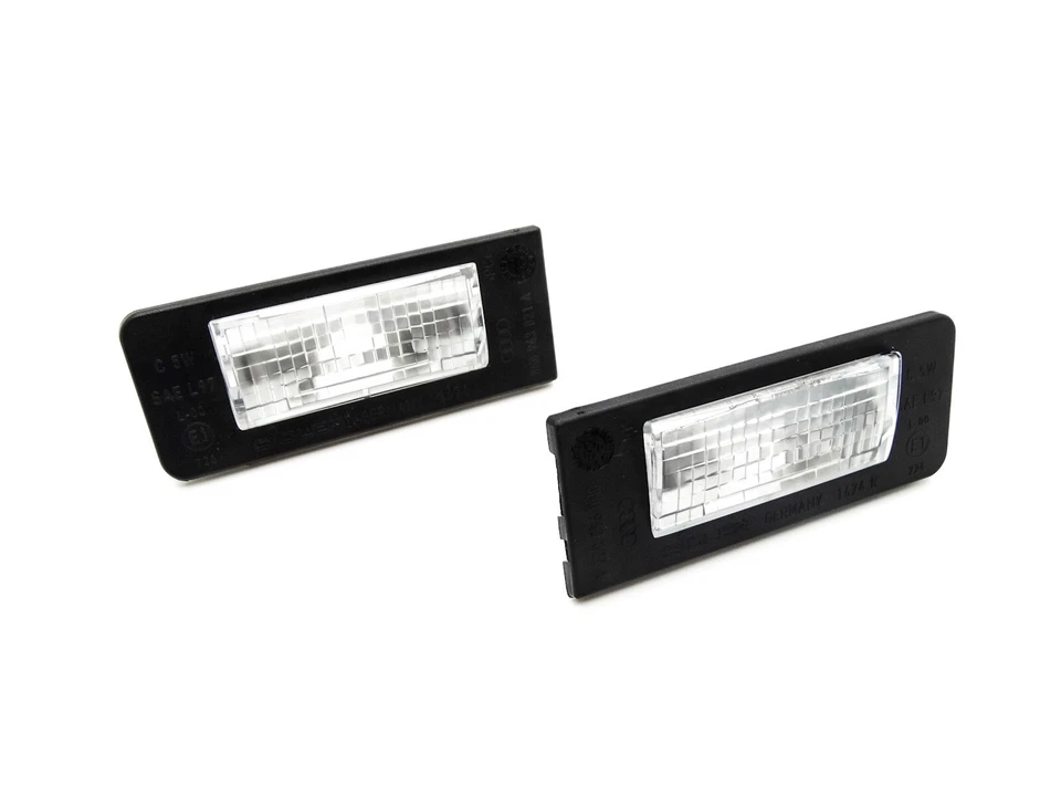 Ensemble De Feux De Plaque D'Immatriculation Audi TT 8N Gauche + Droite - Photo 2/4
