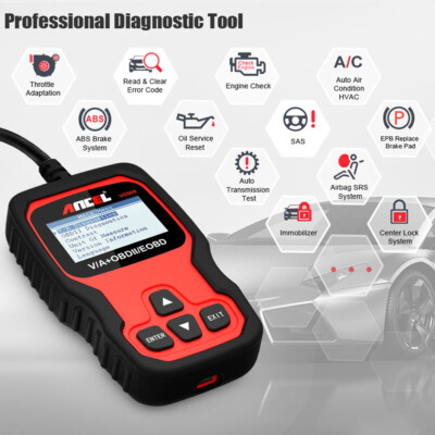 NEWEST OBD2 SCANNER ABS SRS TCM Engine Code Reader - Foto 2