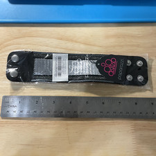 Paparazzi Mermaid Tail Glitter Silver Bracelet Black Double Clasp