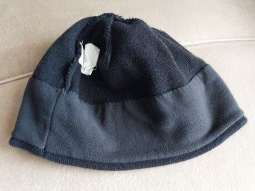The North Face Beanie Winter Hat Youth Medium Black Acrylic Knit Polyester Lined - Picture 6 of 7