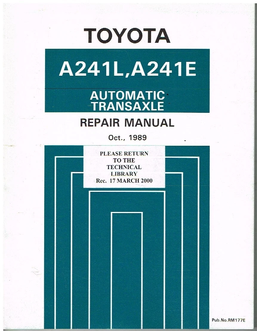 Las mejores ofertas en Manuales de Servicio Reparación para Toyota