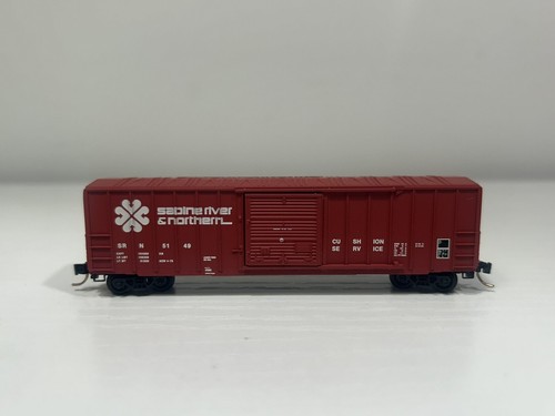 N Scale Kadee Sabine River & Northern 50’ Box Car #5149 | Condition: Used