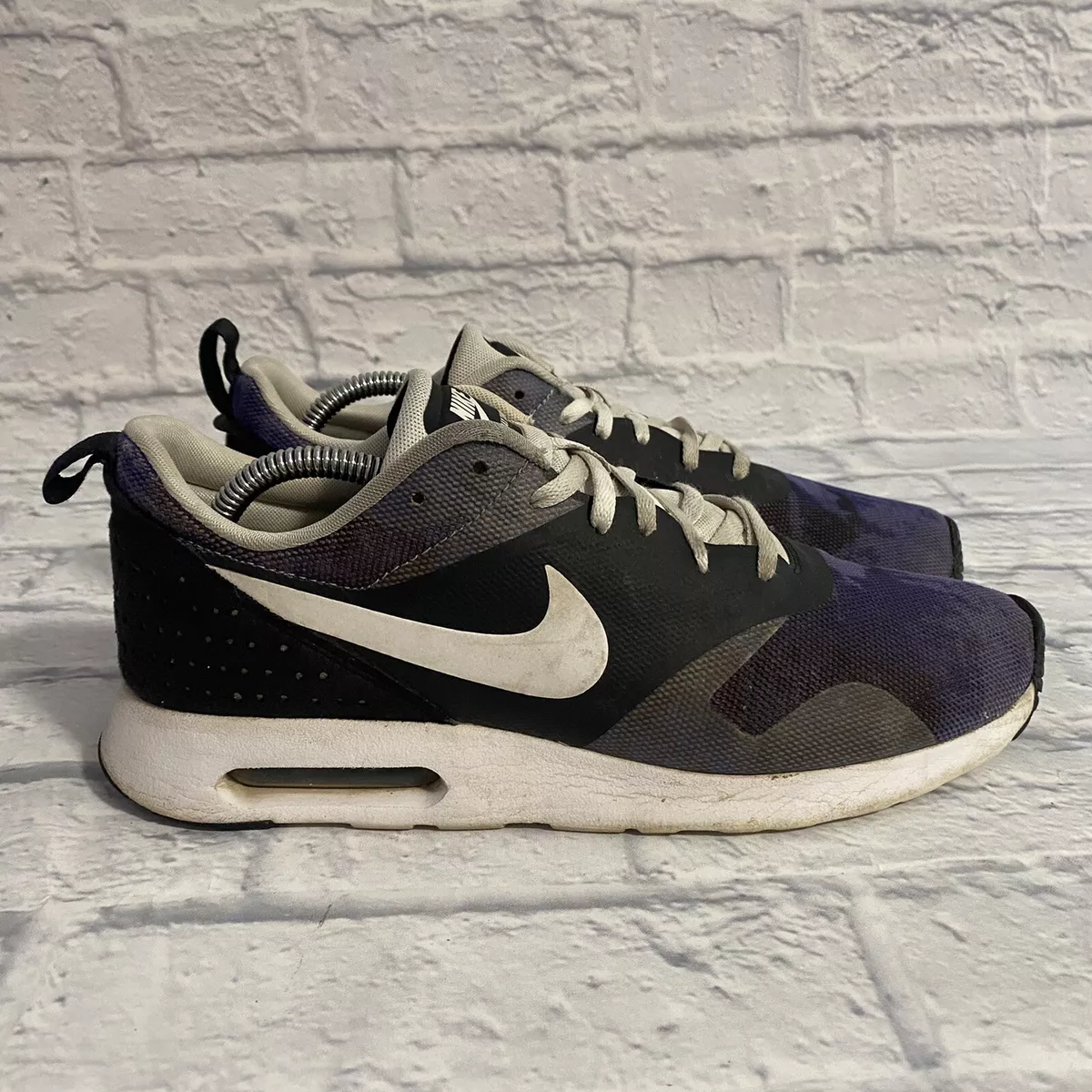 Nike tavas negras con blanco cheap