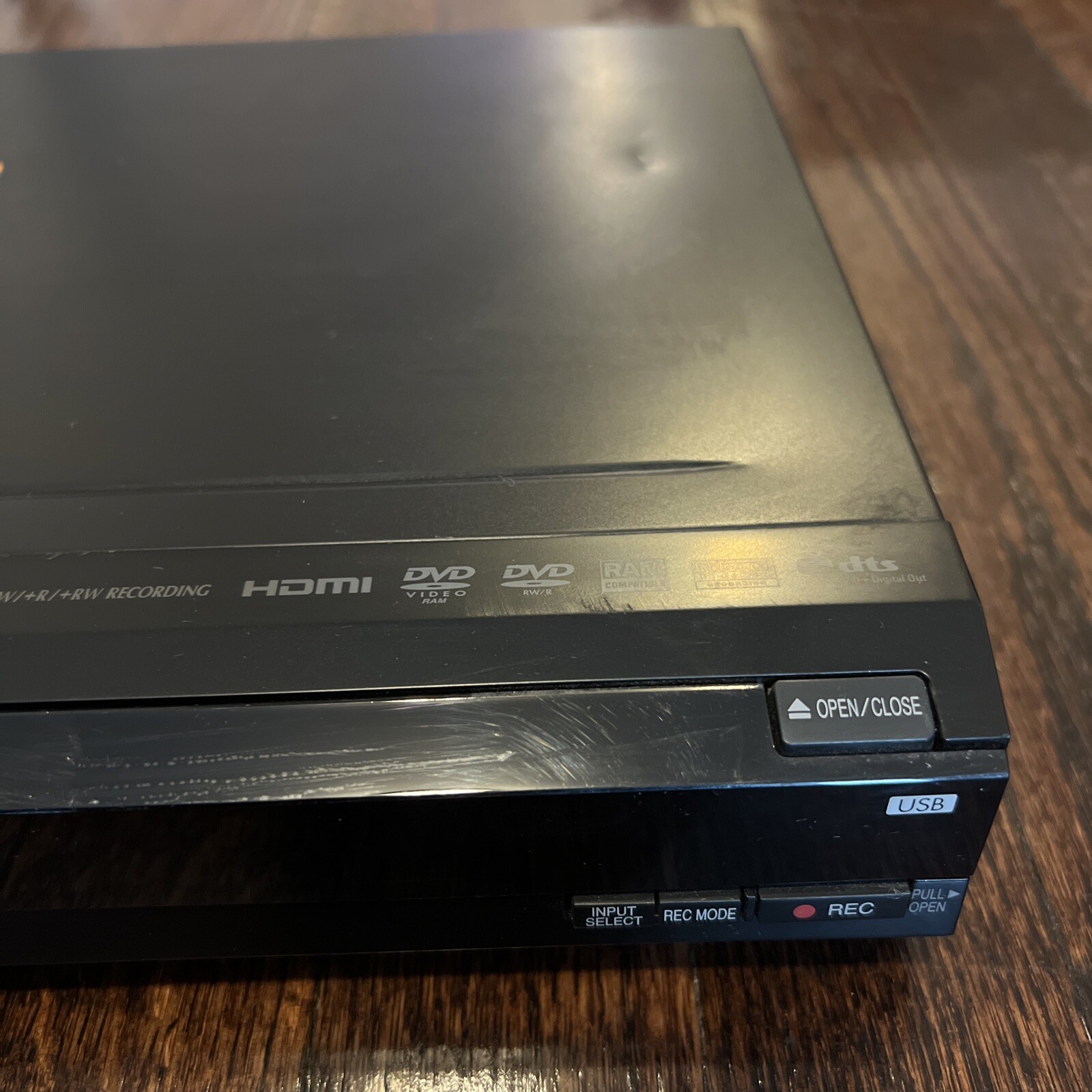 Panasonic DMREA18 DVD Recorder Full HD w/ Remote 10 Blank Discs