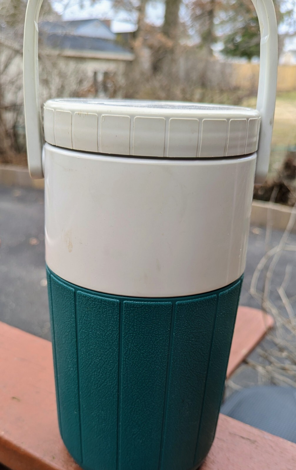 Pichet à eau vintage Coleman Polylite de 1 - 1/2 gallon - France