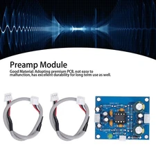 Preamp Module Audio Preamplifier Board NE5532 Chip Accessory Part