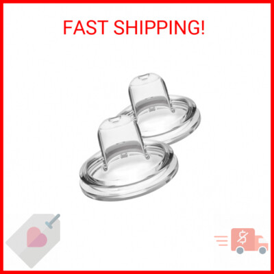 Dr. Brown's Options+ Wide-Neck Baby Bottle Sippy Spout, 2Count