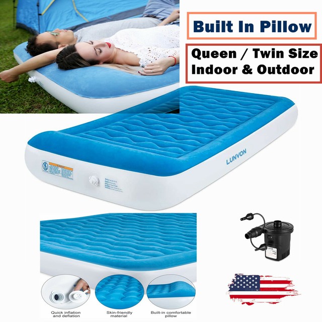 comfortable blow up bed