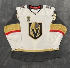 Vegas Golden Knights Inaugural Season Colin Miller Away Set 3 Game Worn Jersey