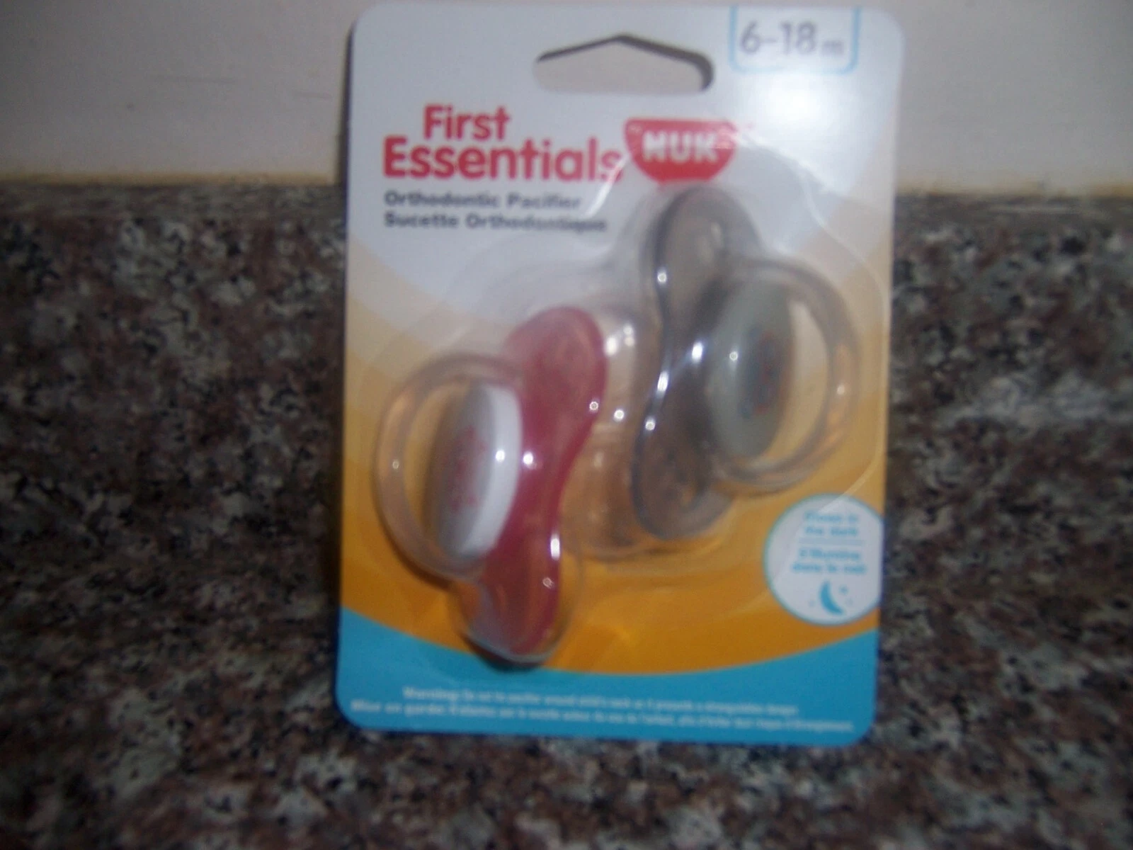 Nuk first essentials pacifier pink 6-18 months
Opens in a new window or tab